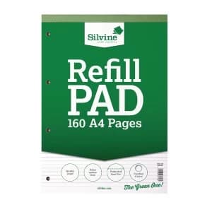 Image of Silvine A4 Refill Pad Narrow Ruled PK6