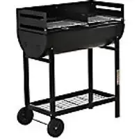 Image of Outsunny Pizza Oven 846-049 Steel Black
