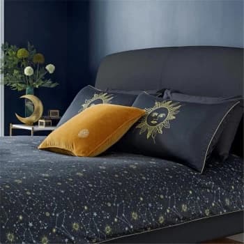 Image of Biba Galexia Pillowcase - Black