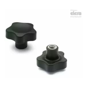 Image of Elesa - Solid lobe knob-VC.692/32 SST-M5