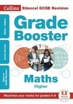 Image of Edexcel GCSE maths higher grade booster for grades 5-9 by Collins GCSE