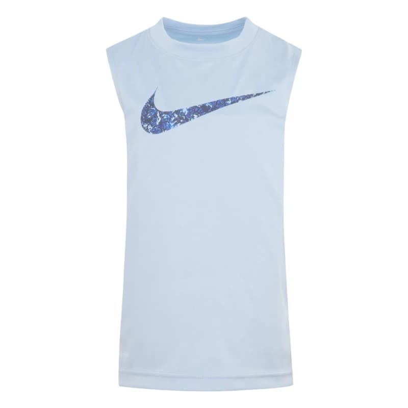 Image of Nike ADP Swoosh Tank Top Blue female 3-4