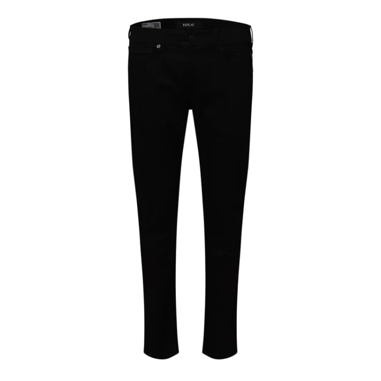 Image of Replay Grover Straight-Fit Jeans Black male 36S