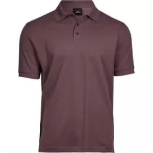 Image of Tee Jays Mens Luxury Stretch Pique Polo Shirt (3XL) (Grape)