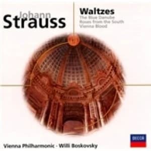 Image of Johann II Strauss Waltzes / Blue Danube CD