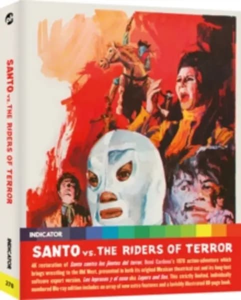 Image of Santo Vs the Riders of Terror Bluray 5060697922509