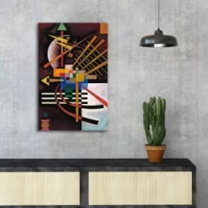 Image of FAMOUSART-031 Multicolor Decorative Canvas Painting
