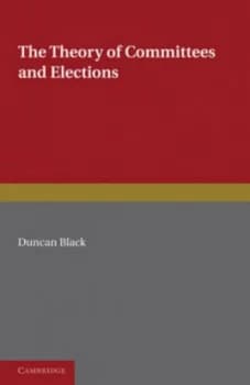 Image of Theory Committees and Elections by Duncan Black Paperback