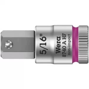 Image of Wera 8740 A 05003389001 Allen Bits 5/16 1/4 (6.3 mm)