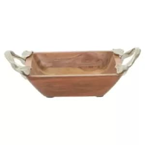Image of Vine Acacia Wood Square Dish