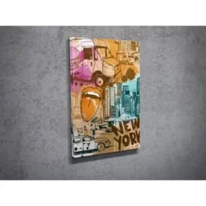 Image of DC049 Multicolor Decorative Canvas Painting