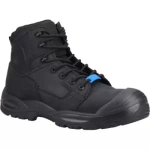 Image of Hard Yakka Unisex Adult Legend Grain Leather Safety Boots (10.5 UK) (Black)
