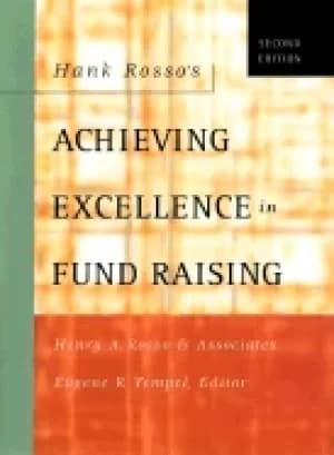 Image of hank rossos achieving excellence in fund raising second edition