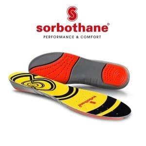 Image of Sorbothane Double Strike Insoles UK Size 9