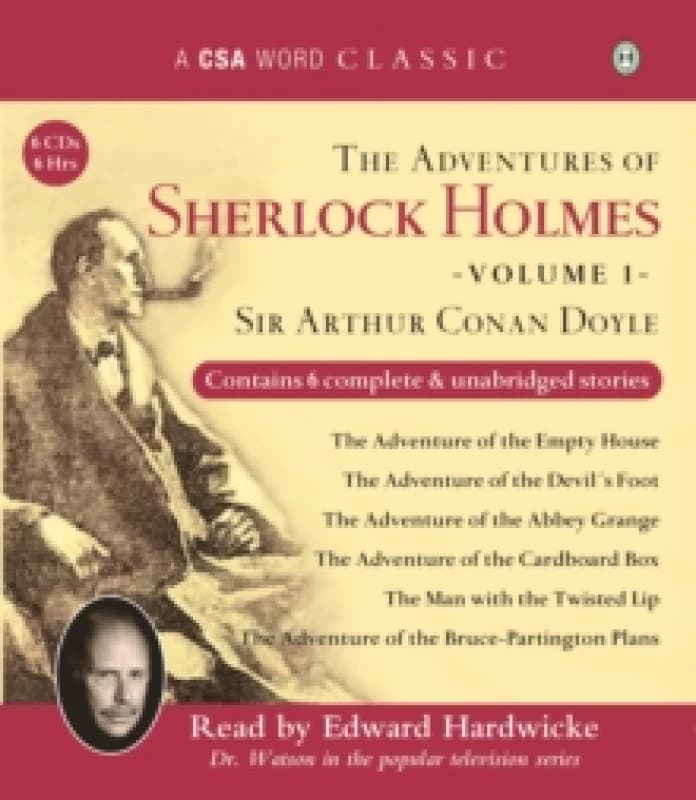 Image of The Adventures Of Sherlock Holmes : Volume 1 CD-Audio