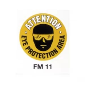 Image of Beaverswood Floor Marker 430mm dia. Eye Protection Area