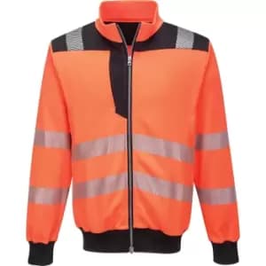 Image of Portwest PW3 Hi Vis Sweatshirt Orange / Black XL