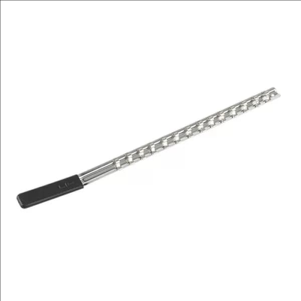 Image of Genuine SEALEY AK1414 Socket Retaining Rail with 14 Clips 1/4Sq Drive