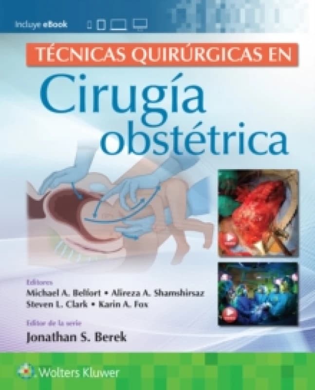 Image of Tecnicas quirurgicas en cirugia obstetrica Paperback / softback
