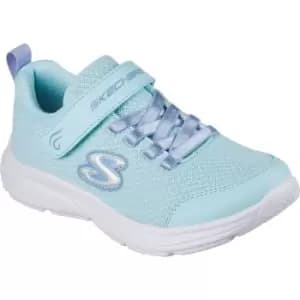Image of Skechers Girls Wavy Lites Blissfully Lightweight Trainers UK Size 1.5 (EU 34)