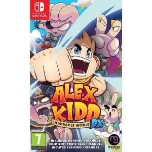 Image of Alex Kidd in Miracle World DX Nintendo Switch Game