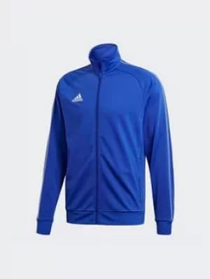 Image of adidas Core 18 Track Top, Red/White Size M Men
