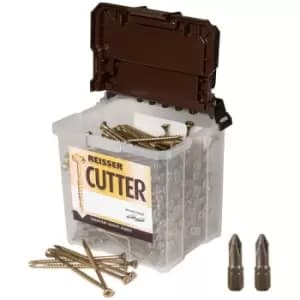 Image of Reisser - 5 x 40mm Cutter Wood Screws - Tub of 725 - Yellow