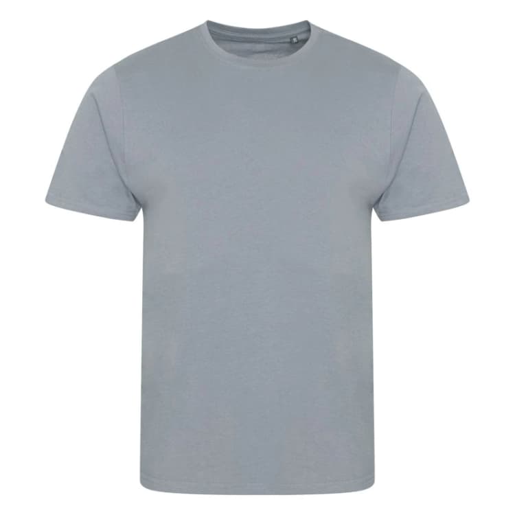 Image of AWDis AWDis Men Cascade logie T-Shirt in Grey Size: Small Grey S Male 5063425362691