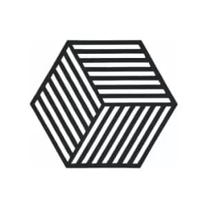 Image of Zone Denmark Hexagon Black Trivet