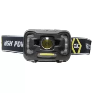 Image of CK Tools T9613USB USB Rechargeable LED Head Torch 270 lumens