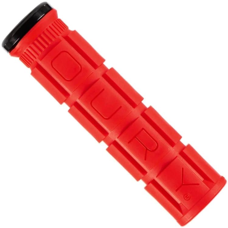 Image of Lizard Skins Single-Clamp Lock-On Oury V2 Candy Red unisex One Size