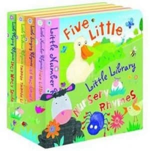 Image of Little Library Nursery Rhymes Box by Belinda Gallagher Book