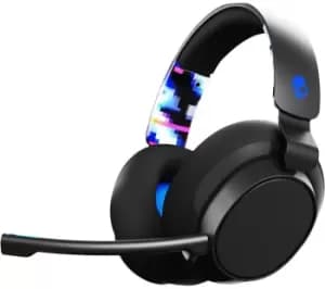 Image of SKULLCANDY SLYR Gaming Headset - Blue DigiHype, Black,Blue