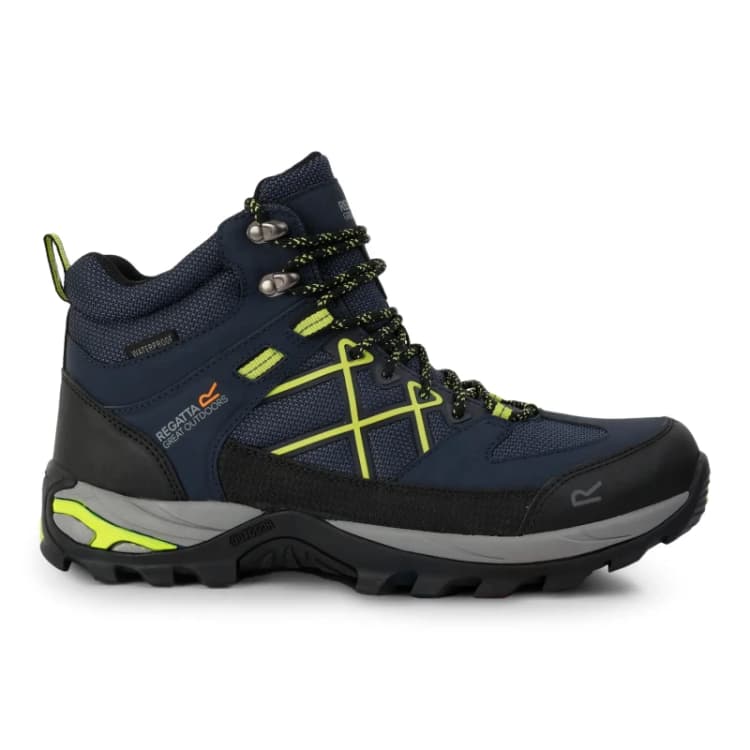 Image of Regatta Regatta Men 'Samaris III' Walking Boots in Mid Navy Size: 8 Mid Navy 8 Male 5063019659749