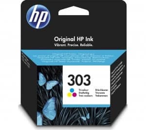 Image of HP 303 Tri Colour Ink Cartridge