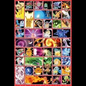 Image of Pokemon Moves Maxi Poster