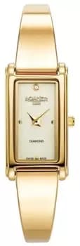 Image of Roamer 866845 48 35 20 Womens Elegance Cream Dial / Gold- Watch