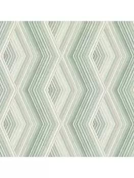 Image of Crown Aura Geo Wallpaper