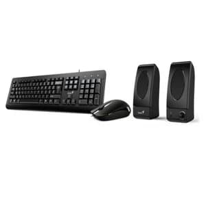 Image of Genius KMS-U130 Keyboard Mouse and Speaker Combo