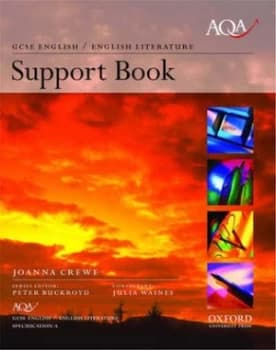Image of Aqa English Gcse Specification A Aqa a Support Book by Joanna Crewe Paperback