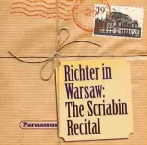 Image of Sviatoslav Richter - Richter in Warsaw: The Scriabin Recital CD Album - Used