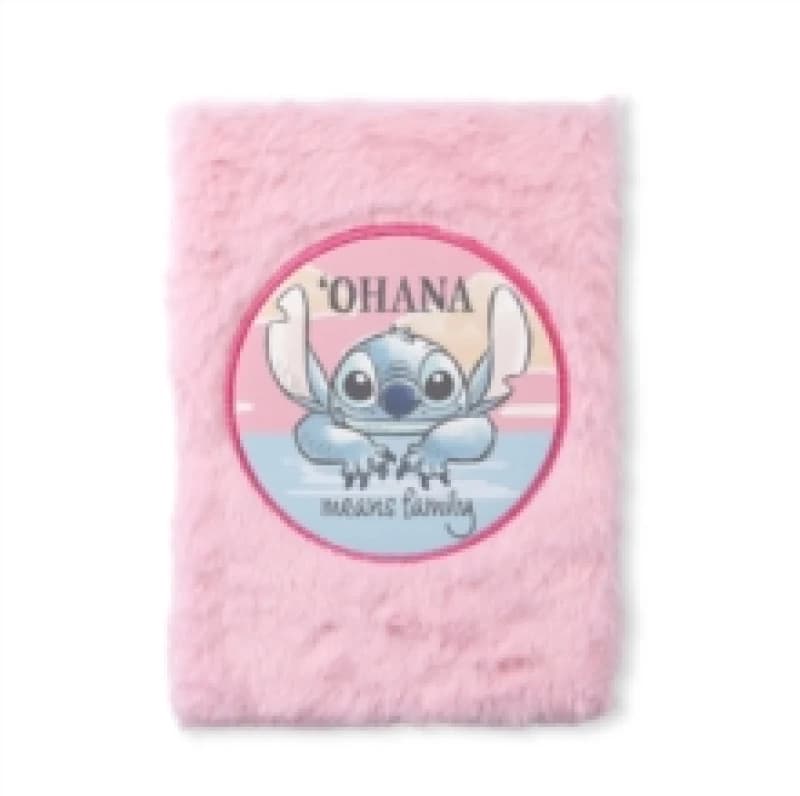 Image of STITCH A5 PLUSH NOTEBOOK PR