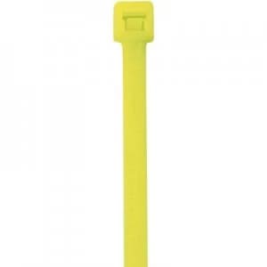 Image of Cable tie 285mm Yellow Luminiscent PB Fastener CT