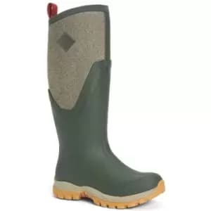 Image of Muck Boots Womens/Ladies Arctic Sport Tall Pill On Wellie Boots (6 UK) (Olive) - Olive