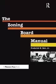 Image of Zoning Board Manual
