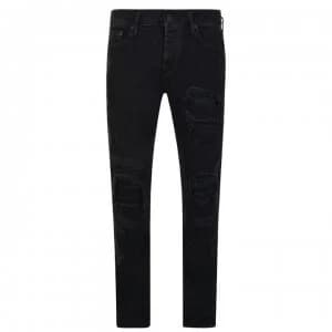 Image of True Religion Patch Jeans - Black