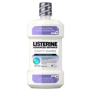 Image of Listerine Advanced Defence Cavity Guard Mouthwash 500ml