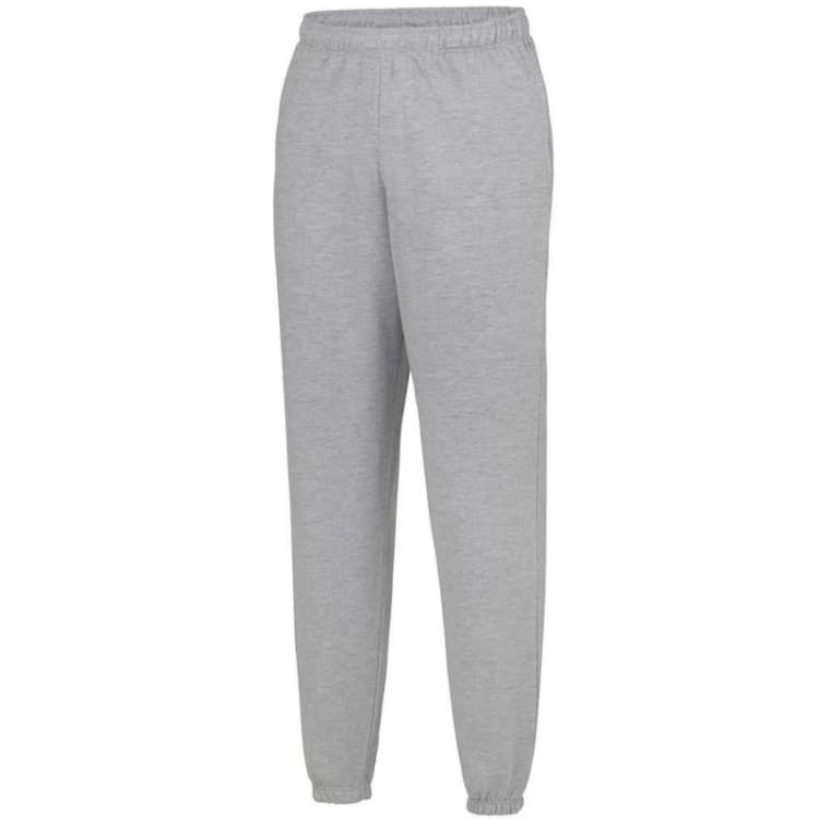 Image of AWDis AWDis Men College Cuffed Ankle Jogging Bottoms in Grey Size: X-Small Grey XS Male 5063470846580