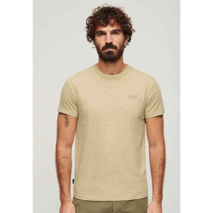 Image of Superdry T-Shirt Superdry Vintage Emb Marron Male M M1011245A-9XE