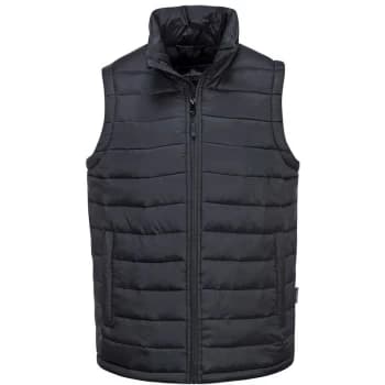 Image of Portwest - S544BKRM - sz M Aspen Baffle Gilet - Black